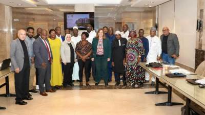 مي عبدالحميد تشارك التجربة المصرية لتوفير السكن للمواطنين في مؤتمر تطوير المناطق العشوائية