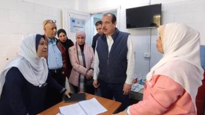 نائب وزير الصحة يتفقد عددا من المنشآت الصحية بمحافظات الفيوم
