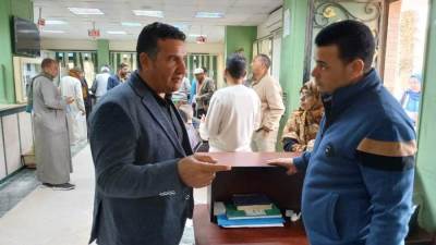 رئيس جهاز بني سويف الجديدة يتفقد سير العمل بالمركز التكنولوجي لخدمة المواطنين