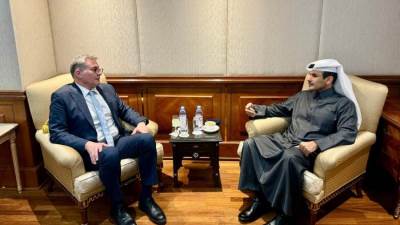 وزير البترول يبحث مع نظيره القطري سبل تطوير التعاون وفرص الاستثمار