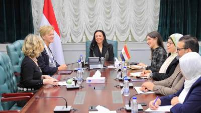 وزيرة التضامن الاجتماعي تلتقي سفيرة الاتحاد الأوروبي الجديدة