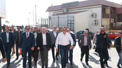 وزير الصحة يتفقد مستشفى التأمين الصحي بمحافظة بني سويف