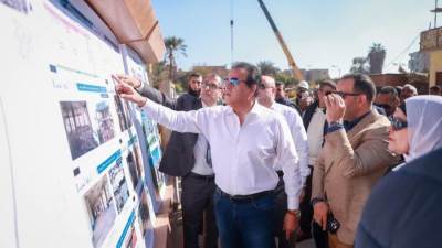 وزير الصحة يتفقد مشروع إنشاء مستشفى ناصر العام بمحافظة بني سويف