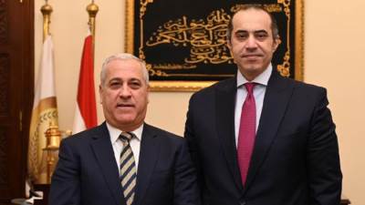 وزير الشئون النيابية يلتقي رئيس الهيئة الوطنية للصحافة