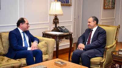 وزير الخارجية يلتقي رئيس لجنة الشؤون الخارجية بمجلس العموم الكندي