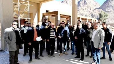 الشربيني يتابع تطوير مركز البلدة التراثية ومركز الزوار 