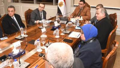 وزير الإسكان يتابع معدلات تنمية مدينة سفنكس الجديدة