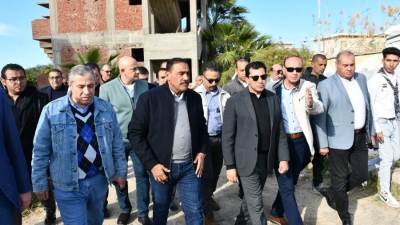 وزير الشباب ومحافظ مطروح يتفقدان مركز الكشافة البحرية