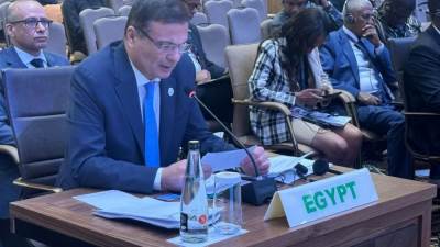  وزير الزراعة يلقي كلمة مصر بالقمة الأفريقية الاستثنائية بأوغندا