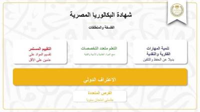 المواعيد المقترحة لامتحانات شهادة البكالوريا المصرية "بديلة الثانوية العامة"