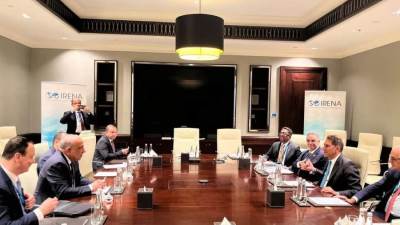 وزير الكهرباء يبحث ومدير عام الوكالة الدولية سبل دعم وتعزيز الشراكة والتعاون