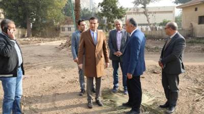 وزير الزراعة يتفقد ويتابع أعمال تطوير المتحف الزراعي