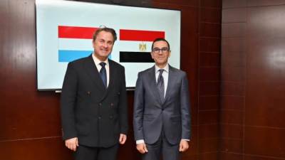 وزير الاستثمار يستقبل نائب رئيس وزراء لوكسمبورج لبحث سبل تعزيز التعاون