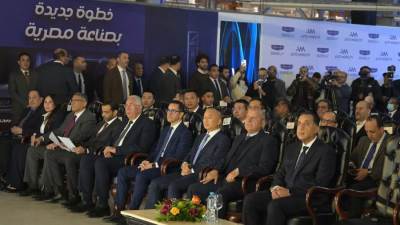 رئيس الوزراء يشهد احتفالية افتتاح مصنع تجميع "جيلي" بمدينة 6 أكتوبر 