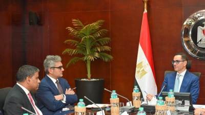 وزير الاستثمار يلتقي وفد مجموعة جولدمان ساكس جيفز