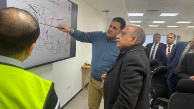 وزير الكهرباء يتفقد تنفيذ أعمال المشروع القومي للمحطة النووية بالضبعة