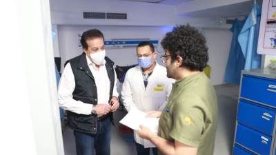 وزير الصحة يوجه بتوفير أماكن قريبة لمرضى الغسيل الكلوي بمستشفى النصر بحلوان