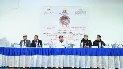 وزير الرياضة يشهد فعاليات اليوم الرياضي لابناء نزلاء المؤسسة العقابية بالمرج