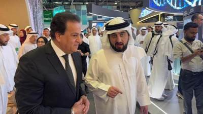 وزير الصحة يشهد افتتاح معرض  الصحة العربي Arab Health Expo