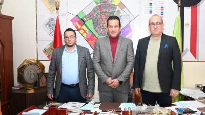 رئيس جهاز العاشر يبحث فرص التعاون مع وفد من شركة "لارك" التركية