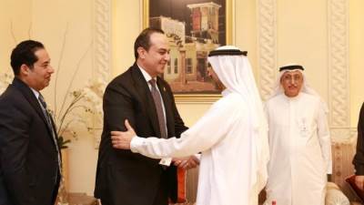 رئيس الرعاية الصحية يلتقى المدير العام لهيئة صحة دبي لتعزيز التعاون المشترك