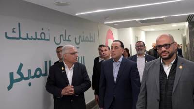 رئيس الوزراء يتفقد مستشفى بهية للكشف المبكر عن سرطان الثدي