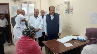 نائب وزير الصحة يتفقد عددًا من المنشآت الطبية بمحافظة المنوفية