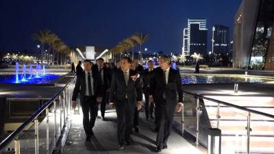 رئيس الوزراء يتفقد مدينة المعرفة بالعاصمة الإدارية الجديدة