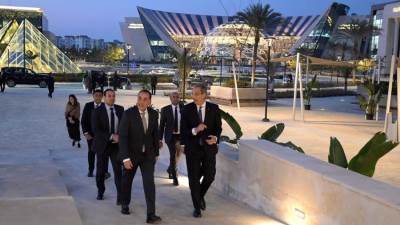 رئيس مجلس الوزراء يتفقد جامعة مصر للمعلوماتية