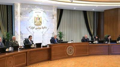 رئيس الوزراء يترأس الاجتماع الأسبوعي للحكومة بالعاصمة الإدارية الجديدة