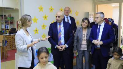 وزير التربية والتعليم يتفقد المدرسة الألمانية الإنجيلية الثانوية بالقاهرة