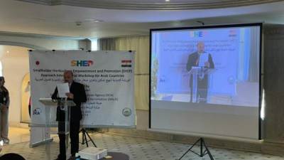 المهندس أسعد منادي يشيد بالتعاون بين وزارة الزراعة والجايكا اليابانية