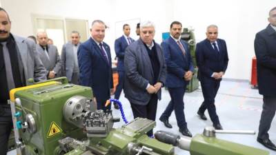 وزير التعليم العالي يتفقد جامعة سمنود التكنولوجية