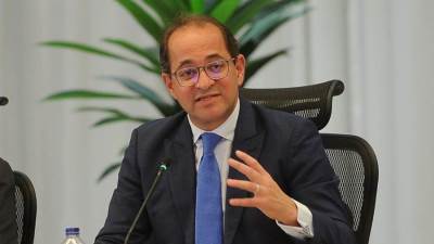 وزير المالية يلتقي رئيس المجلس الاقتصادي والاجتماعي للأمم المتحدة