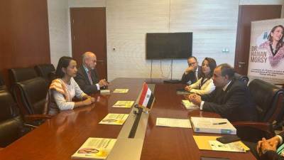 وزير الخارجية والهجرة يلتقي وزيرة خارجية مدغشقر