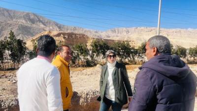رئيس جهاز السويس الجديدة تتفقد السياج الشجري بالحي الصناعي