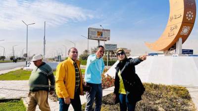 رئيس جهاز السويس الجديدة تتفقد أعمال ازدواج خط المياه والزراعة بعتاقة