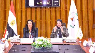 وزيرة التضامن تترأس اجتماع مجلس إدارة المركز القومي للبحوث الاجتماعية والجنائية