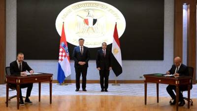 مذكرة تفاهم بين الهيئة العامة لميناء الإسكندرية وهيئة ميناء رييكا الكرواتي