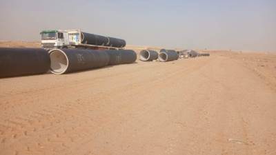 رئيس جهاز العبور الجديدة: بدء أعمال تنفيذ الخطوط الرئيسية للمياه والصرف الصحي بالقادسية