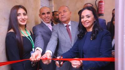 وزيرة التضامن ومحافظ القاهرة  يفتتحان دار المغتربات بمجمع خدمات جمعية السيدة العذراء مريم