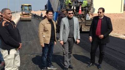 رئيس جهاز سفنكس الجديدة يقوم بجولة تفقدية للمشروعات الجارية بالمدينة