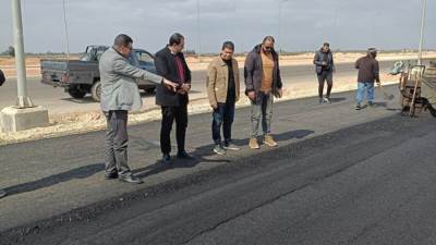 رئيس جهاز مدينة سفنكس الجديدة يتفقد المشروعات الجاري تنفيذها بالمدينة