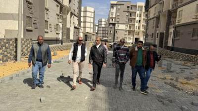رئيس جهاز القاهرة الجديدة يتفقد مشروع سكن مصر أرض المعارض بالتجمع الثالث