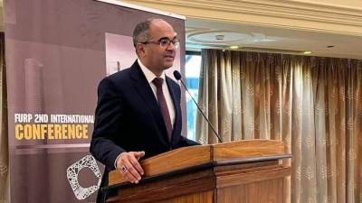 نائب وزير الإسكان يلقي كلمة المؤتمر الدولي للتخطيط الابتكاري في مجابهة تحديات العمران