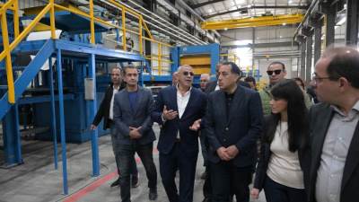 رئيس الوزراء يفتتح مصنع شركة الإسكندرية للألواح العازلة "أليكس بانل"