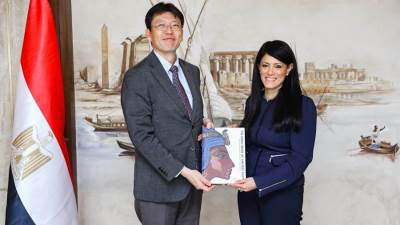 وزيرة التخطيط تبحث التعاون مع الممثل الجديد لهيئة التعاون الدولي اليابانية «جايكا»