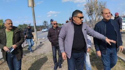 رئيس جهاز دمياط الجديدة يتفقد أعمال التطوير بالمدينة