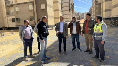رئيس جهاز القاهرة الجديدة يتابع أعمال مشروع سكن مصر وأرض المعارض