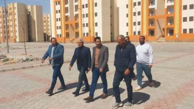 رئيس جهاز العبور الجديدة يتفقد جانب من المشروعات القومية الجارية